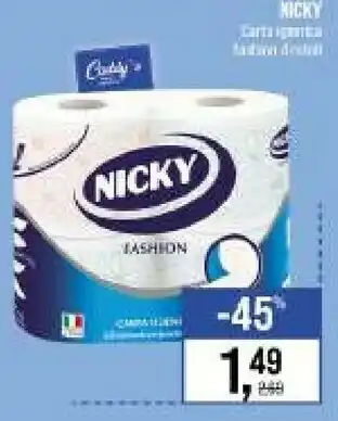 Caddy's Nicky Carta Igienica offerta