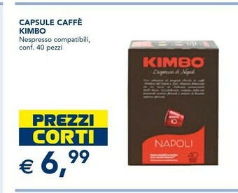 Esselunga Kimbo Cialde Caffè offerta
