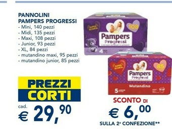 Pampers Pannolini Progressi