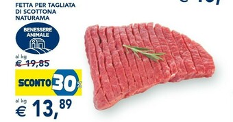 Esselunga Vitello offerta