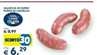 Esselunga Salsicce offerta