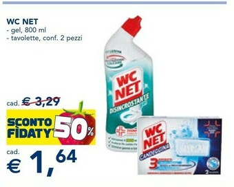Esselunga Wc net Igiene Totale Gel offerta
