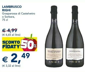 Righi Grasparossa Di Castelvetro Lambrusco/Sorbara
