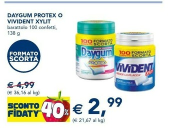 Esselunga Daygum Caramelle offerta