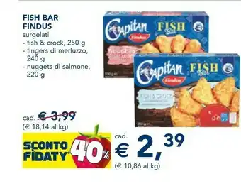 Esselunga Findus Fish Bar offerta