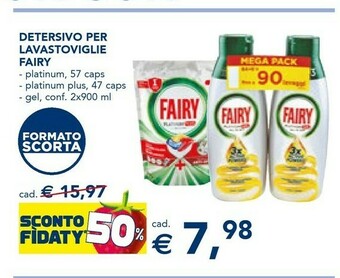 Esselunga Fairy Detersivo Lavastoviglie offerta
