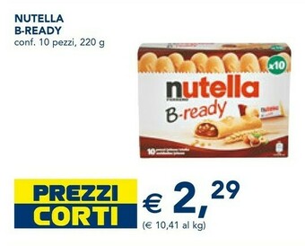 Esselunga Ferrero Nutella B-ready offerta