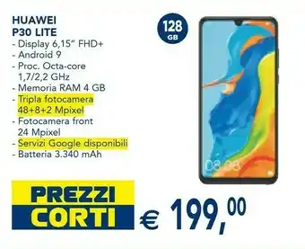Esselunga Huawei P30 Pro offerta