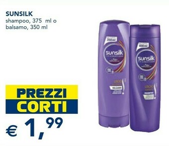 Esselunga Sunsilk Shampoo offerta