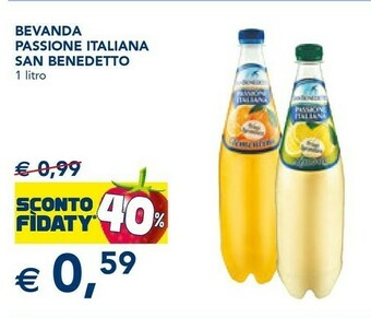 Esselunga San Benedetto Passione Italiana Prima Spremitura Limone offerta