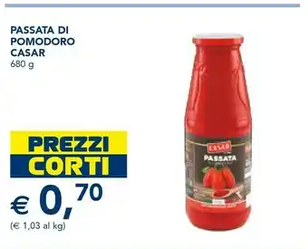 Esselunga Casar Tomata Passata Di Pomodoro 680 G(ml) offerta