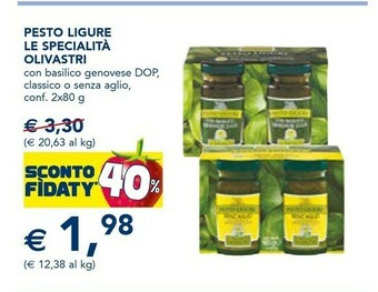 Esselunga Olivastri Pesto Ligure Le Specialità offerta