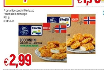 Famila Frosta Bocconcini Merluzzo Panati Dalla Norvegia offerta