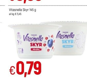 Famila Danone Vitasnella Skyr Mirtillo 145 G(ml) offerta