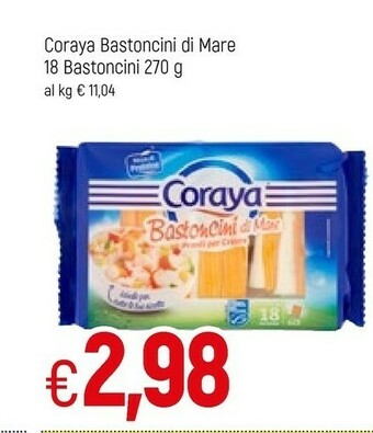 Coraya Bastoncini Di Mare 270 G(ml)