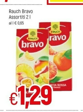 Famila Segafredo Rauch Bravo offerta