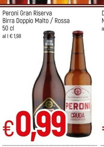 Famila Peroni Gran Riserva Birra Bianca 500 G(ml) offerta