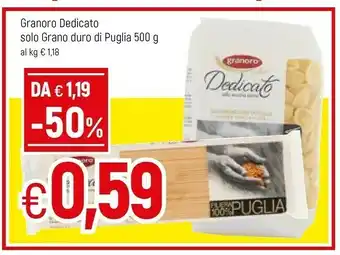 Famila Superstore Granoro Delicato Solo Grano Duro Di Puglia offerta
