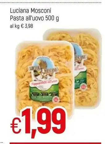 Famila Superstore Del verde Luciana Mosconi Pasta All'uovo offerta