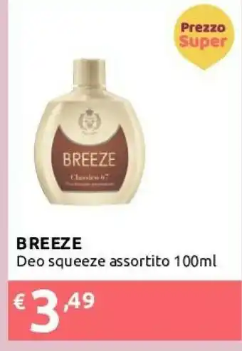 Ipersoap Breeze Deo Squeeze Assortito offerta