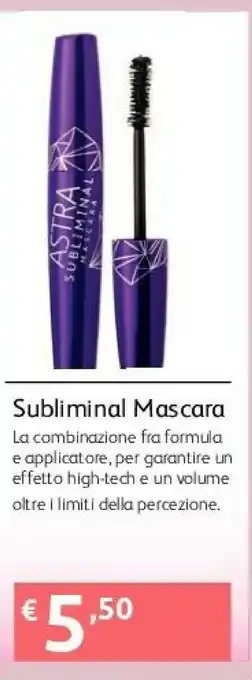 Ipersoap Astra Subliminal Mascare offerta