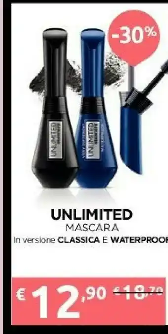 Ipersoap Unlimited Mascara offerta