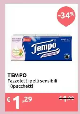 Ipersoap Tempo Pelli Sensibili 10pz offerta