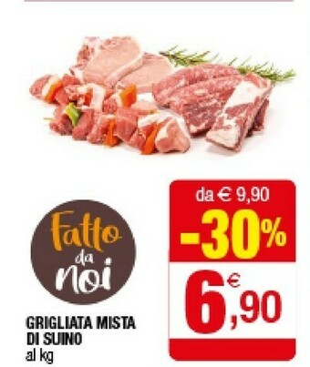 Iperal Grigliata Mista Di Suino offerta