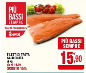 Iperal Filetti Di Trota Salmonata offerta