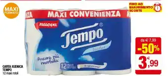 Iperal Tempo Carta Igienica offerta