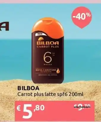 Ipersoap Bilboa Carrot Plus Latte Spf6 offerta