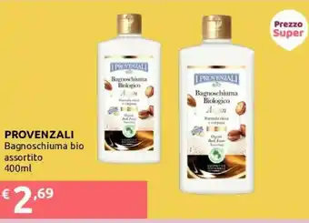 Ipersoap Provenzali Bagnoschiuma Bio offerta