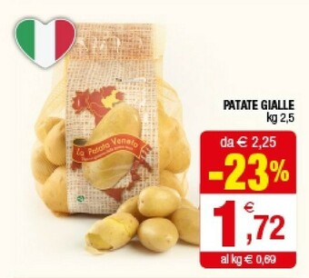 Iperal Patate Gialle offerta