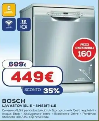 Bosch Lavastoviglie SMS2ITI11E