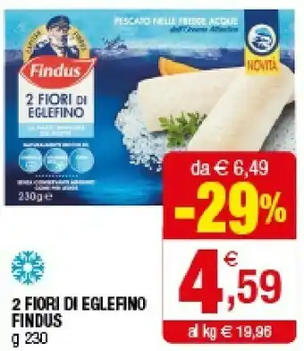 Iperal Findus 2 Fiori Di Eglefino offerta