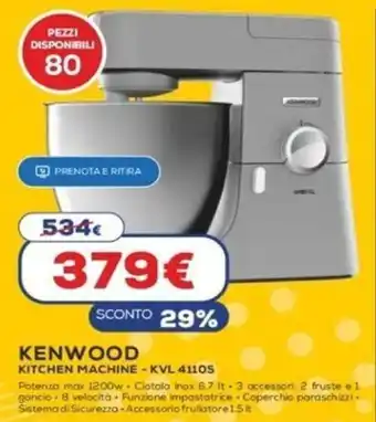 Kenwood Kitchen Machine KVL 41105