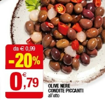 Iperal Olive Nere Condite Piccanti offerta