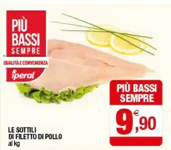 Iperal Le Sottili Di Filetto Di Pollo offerta