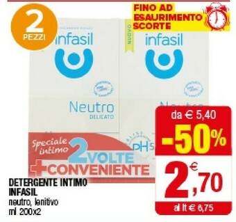 Iperal Infasil Detergente Intimo offerta