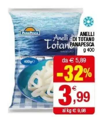 Iperal Panapesca Anelli Di Totano offerta