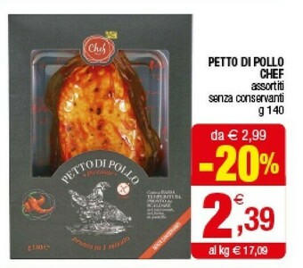Iperal Petto Di Pollo offerta
