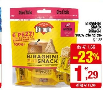 Iperal Biraghi Biraghini Snack offerta
