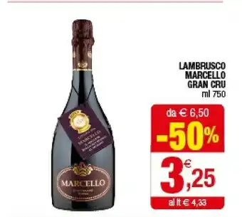 Iperal Marcello Lambrusco Gran Cru offerta