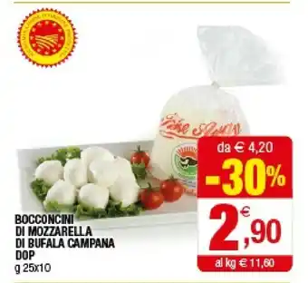 Iperal Bocconcini Di Mozzarella Di Bufala Campana Dop offerta