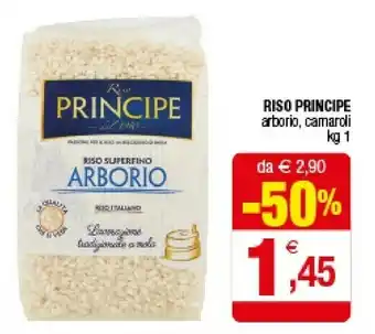 Iperal Riso Principe - Riso Superfino Arborio 1000 G(ml) offerta