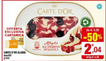 Iperal Algida Carte D'Or offerta