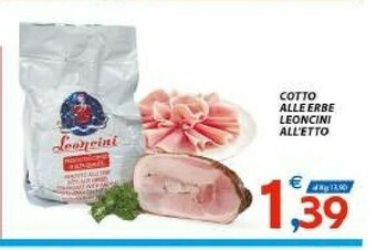 Vivo Supermercati Leoncini Cotto Alle Erbe offerta