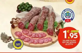 Cavalier umberto boschi Salame Felino Igp