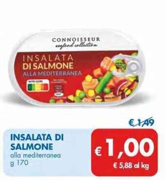 MD Discount Insalata di Salmone alla mediterranea g 170 offerta