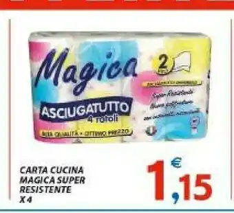 Vivo Supermercati Magica Carta Cucina Super Resistente offerta
